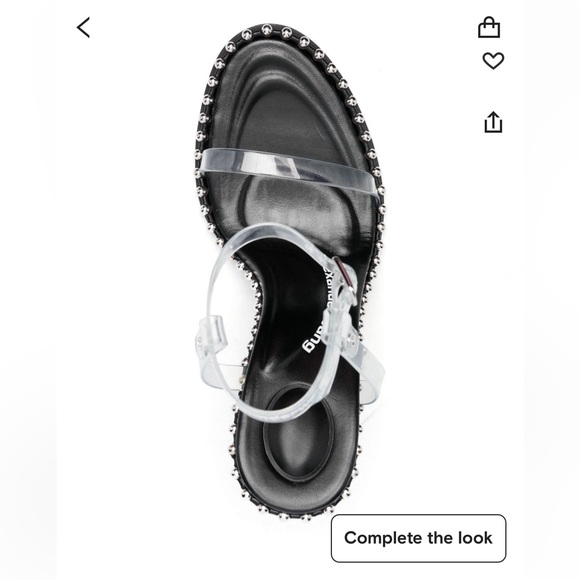 Alexander Wang - Nova 105 Heeled Sandals - Picture 3 of 4